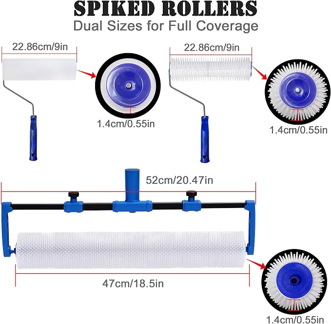 18-Inch Complete Self Leveling Tool Kit, Epoxy Floor Tool Kit | Complete self - Image 3