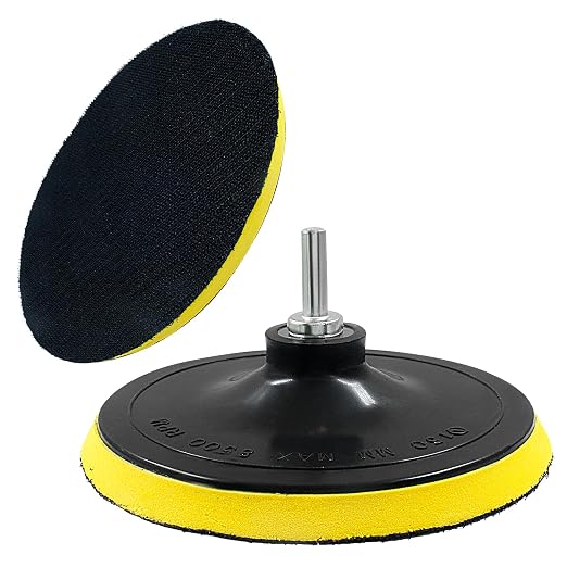 Luomorgo 6 Inch Hook & Loop Backing Pad Orbital Sander Polisher | Sanding Pad - Image 5