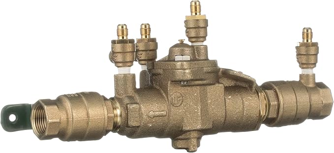 Watts 3/4" Lead Free Reduced Pressure Zone Assembly, Quarter Turn Shutoff Valves - Image 3