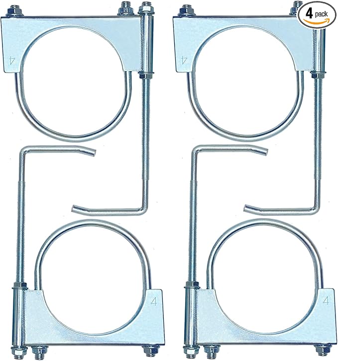 4" Universal Exhaust Clamp by CAROTUPY