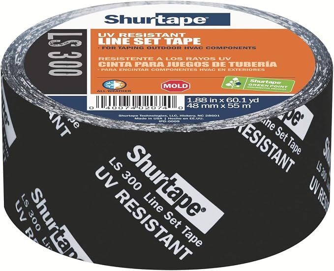 Shurtape LS 300 HVAC Line Set Tape, 55m Length x 48mm Width - Image 3