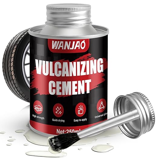 250ML Rubber Cement Tire Repair Strong Adhesion Waterproof | Rubber Cement Glue by Unknown
