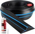 Jin&Bao 12FT Garage Door Threshold Seal Rubber Weather Strip 1 Adhesive | by Jin%26Bao