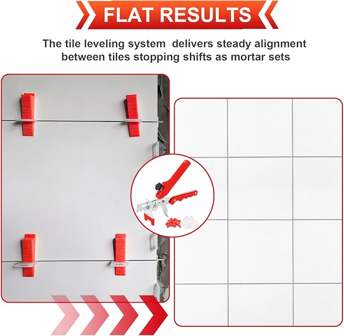 Tile Leveling System with Tile Plier, Tile Leveling System Kit - Image 7
