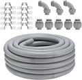1 Inch NPT 50 FT Non-Metallic Liquid-Tight Conduit Connector Kit, LFNC-B by FeverLZong