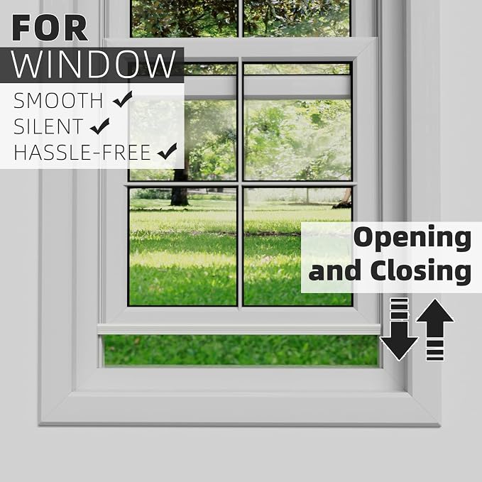 118" Wedge Weather Stripping for Draft Blocking, Foam Door Seal | White - Image 6
