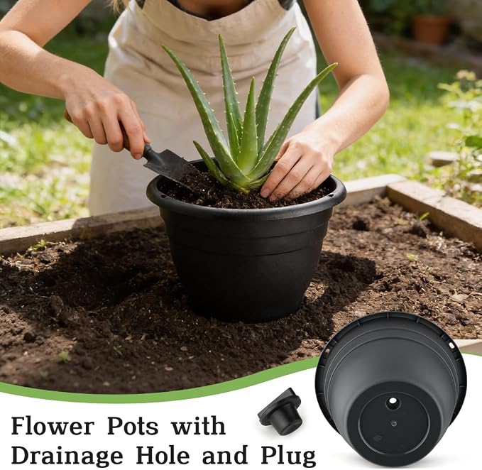 RooTrimmer 15 Pack 11 Inch Plant Pots - Image 5