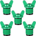 5 Pcs 1/2” NPT Pipe Fitting End Caps Connector Plug by Unknown