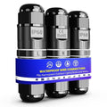 IP68 Tool-Free 3-Pin Waterproof Electrical Connector Box | Junction Box by Unknown
