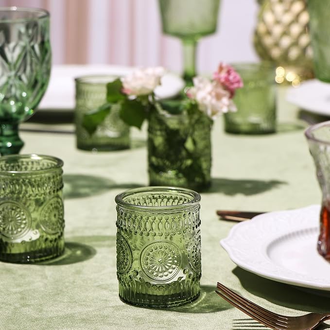 DEVI 24pcs Green Votive Candle Holders - Image 5