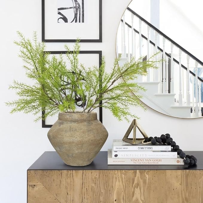 Briful Large Rustic Ceramic Vase - Image 6