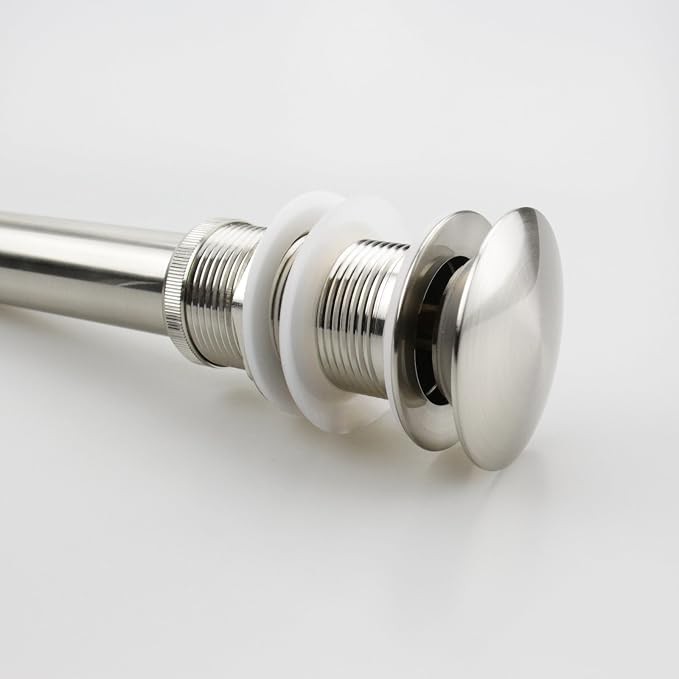 Bathroom Sink Pop Up Drain Assembly Without Overflow Fits 1.57 to 2.36 Inch - Image 3