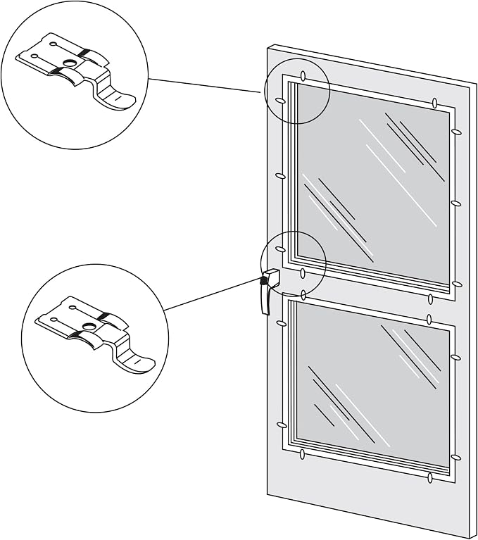 Prime-Line T 8500 Storm Window Snap Fastener, 3/8 In. x 2-1/16 In., 4 Pack | - Image 3