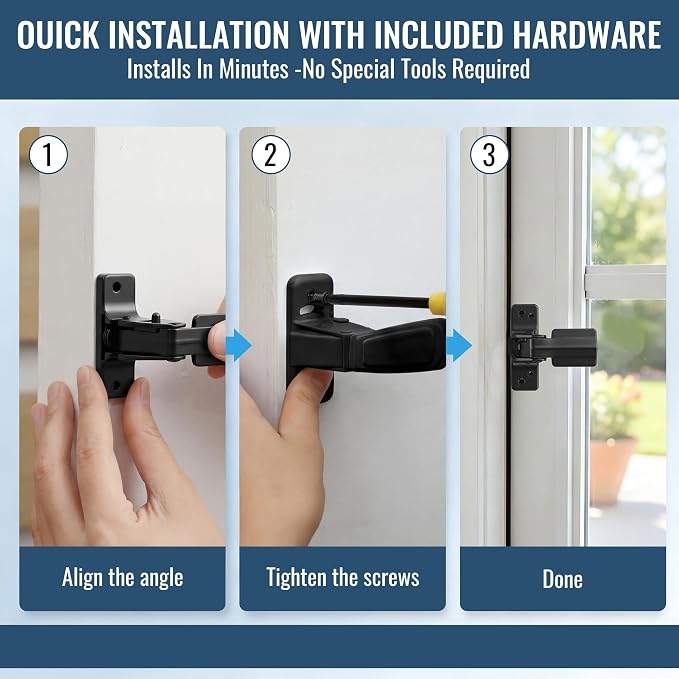 Screen Door Latch Inside Handle - Image 8