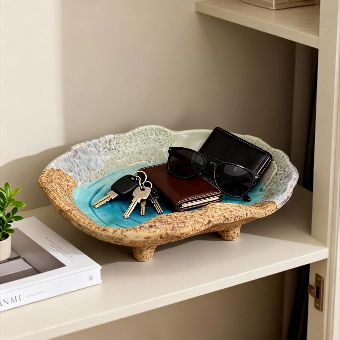 Fruit Bowl, Ceramic Christmas Bowl, Jewelry and Key Holder - Image 9