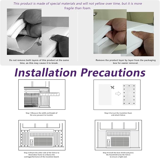 Window AC Insulation Kit - Image 5