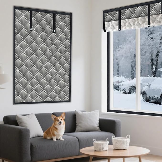 43"x59" Window Insulation Kit for Winter, 3Layer Thermal Window Insulation - Image 9
