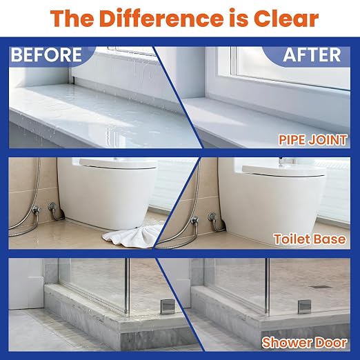 70 Oz Transparent Waterproof Sealant, Indoor & Outdoor - Image 5