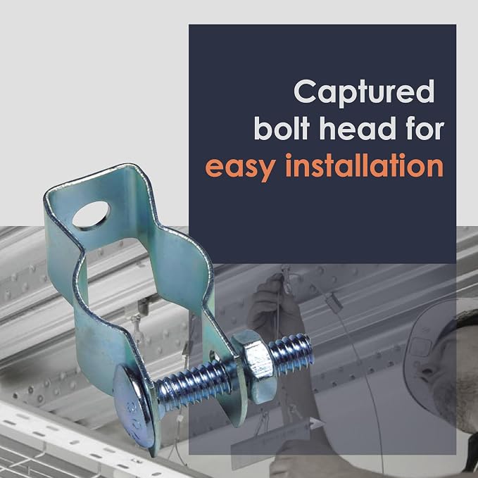 Newhouse Electric .75-in. Conduit Pipe Hanger 2-Pack CH34-2PK, Metal Pipe Clamp - Image 6