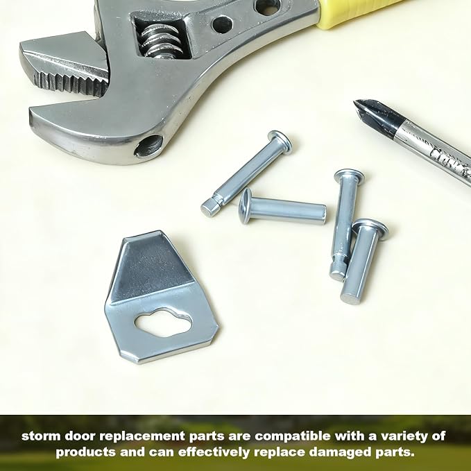 5-Pack Heavy Duty Screen Door Closer Replacement Kit - Image 5