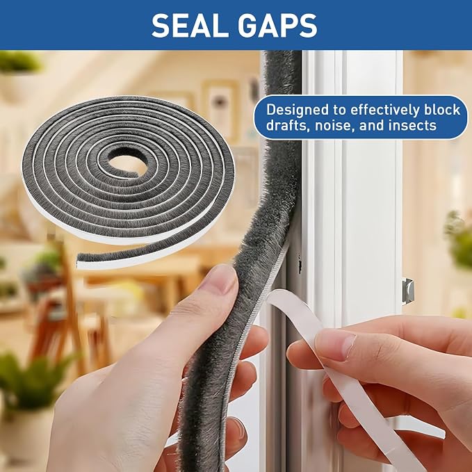 Self-Adhesive Soundproofing Weather Stripping - Image 2