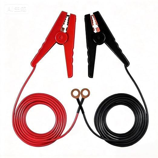 9.8ft Electric Fence Jumper Lead Cable, Copper Wire Connectors by Unknown