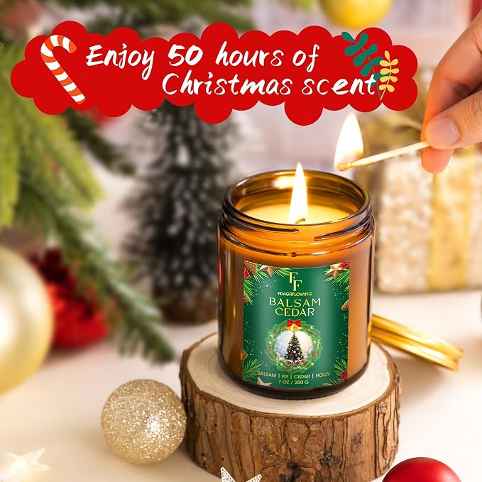 Christmas Candles Set, Scented Candles - Image 5