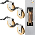 Threlaco 4 Pack Screen Door Rollers Compatible by Threlaco
