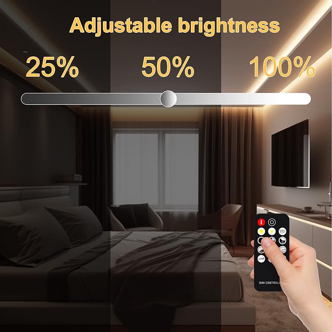 AXMOTUT COB LED Strip Light Warm White, High Bright LED Strips - Image 2