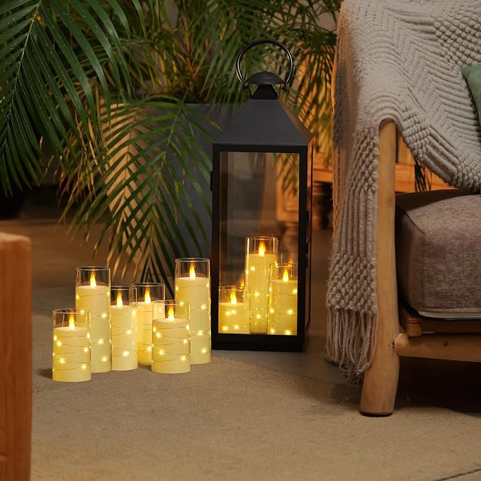 Homemory 9 Pcs Flameless Candles - Image 3