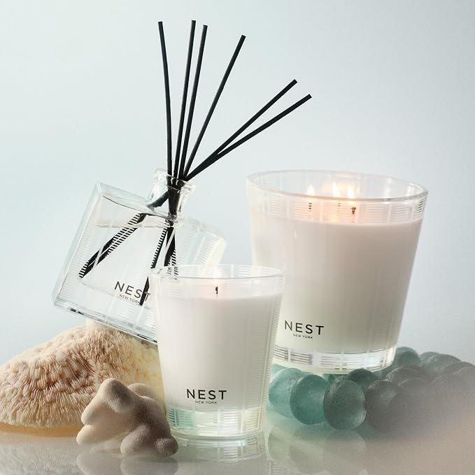 NEST New York Scented 3-Wick Candle, Ocean Mist & Sea Salt - Image 5