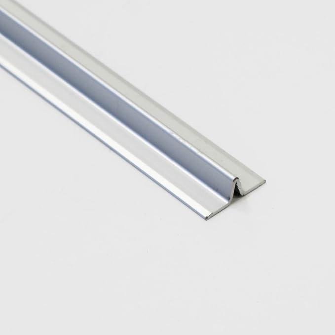Sliding Screen Door Deluxe Bottom Track, 1” Wide 3/8” Tall - 96 in by MetroScreenworks