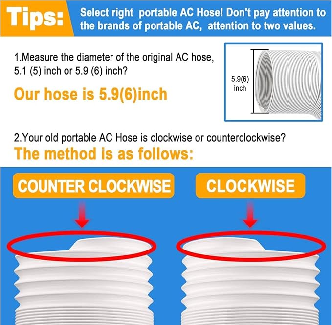 Portable AC Window Vent Kit, Adjustable Vertical/Horizontal Sliding Window Kit - Image 4