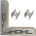 304 Stainless Steel Trench Drain Kit, Narrow Channel Drain by SUIGDRR