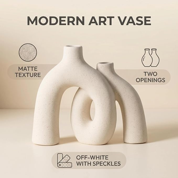 CEMABT Modern Nordic Boho Vase Set - Image 2