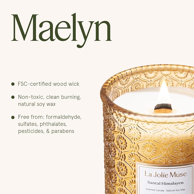LA JOLIE MUSE Santal Himalayen Scented Candles - Image 6