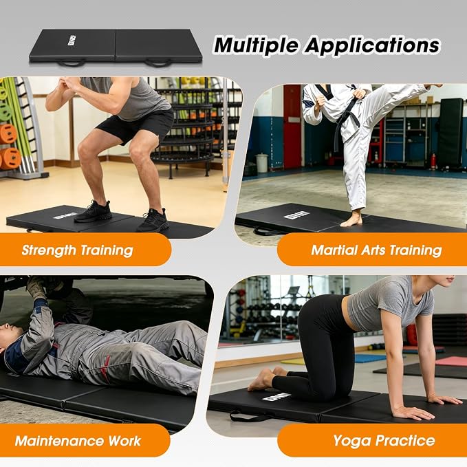 DNA Motoring Foldable Soft Kneeling Pad Mat Extra Thick Foam Knee Pad Mat Water - Image 7