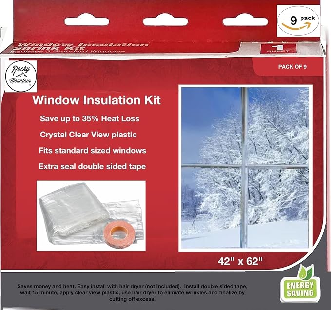 Rocky Mountain Goods Window Insulation Kit by Rocky+Mountain+Goods