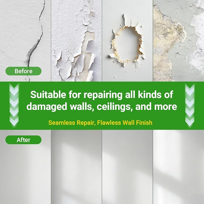 12 x 12 Inch Drywall Repair Kit – 4 Pcs Large Drywall Patch - Image 6