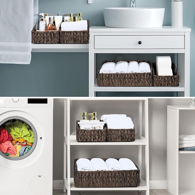 Pantry Baskets Organization, Wicker Basket - Image 7