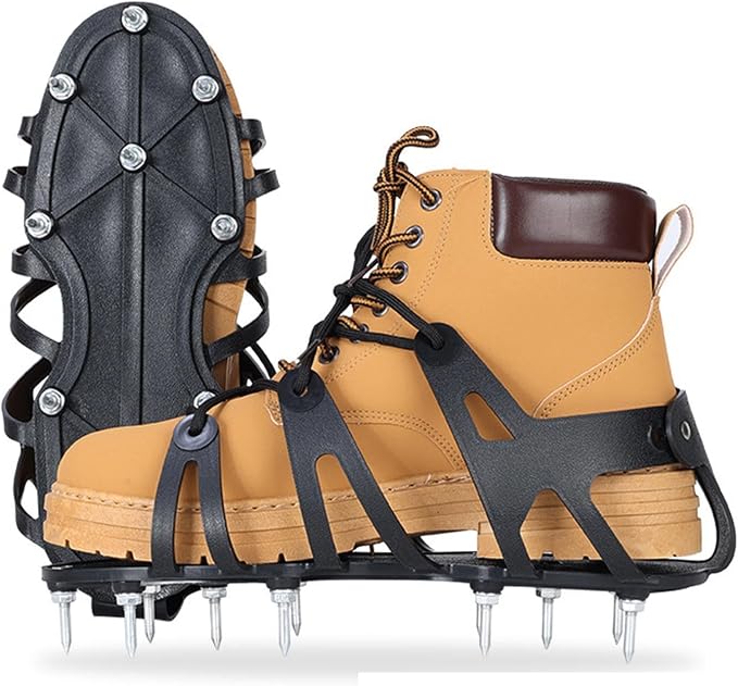 Milageto 2 Pieces Spiked Shoes Self Leveling Safe Walking - Image 3