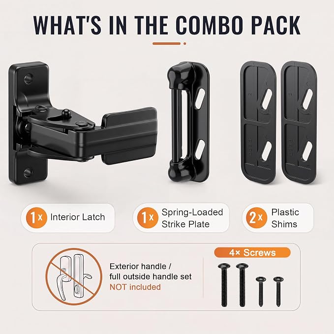 Storm and Screen Door Latch Repair Kit - Image 3