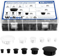 320Pcs 6 Sizes Nylon Hole Plugs Assorted Set, 1/5" 1/4" 5/16" 3/8" 1/2" 1" by Waltool