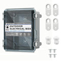 Outdoor Electrical Box Waterproof, Junction Box IP67 ABS Plastic Enclosure | by NineLeaf