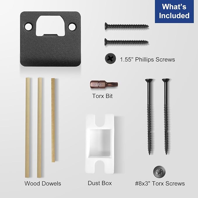 Extended Strike Plate 2" x 2-1/4", Heavy Duty Version Extended Lip | - Image 4