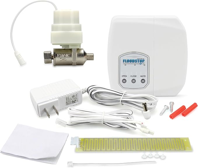 FloodStop Ice Maker Leak Detector Kit, 1/4" Compression | Automatic Water by FloodStop