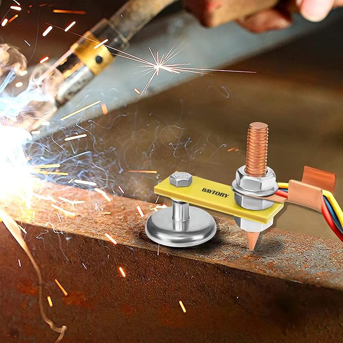 BAYTORY Upgrade Magnetic Welding Support Ground Clamp Tools, 2-Piece Single - Image 5