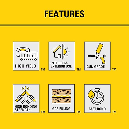 Stanley FA190P Subfloor Adhesive Kit – Polyurethane Expanding Foam Construction - Image 3