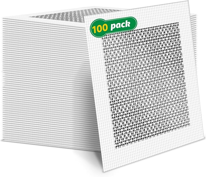 100Pcs 6 Inch Drywall Patch, Wall Repair Patches Wall Hole Repair Patch | Wall by Ausvrkkit
