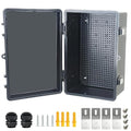 Electrical Junction Box, IP67 Waterproof Outdoor Box ABS Plastic Enclosure by Qukipet
